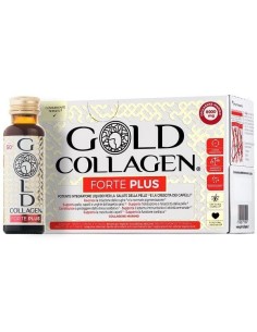 GOLD COLLAGEN FORTE PLUS 10 FLACONCINI DA 50 ML 8G COLLAGENE