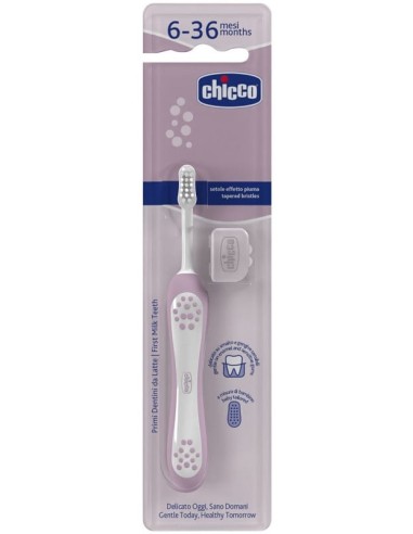 CHICCO SPAZZOLINO 6 MESI+ ROSA