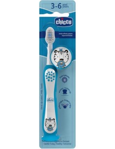 CHICCO SPAZZOLINO 3-6 YEARS AZZURRO