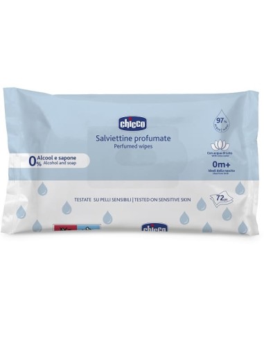 CHICCO SALVIETTE 72 PEZZI NO PLAQUE