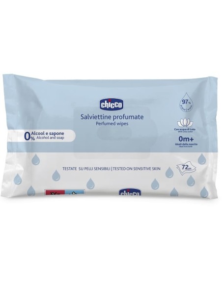 CHICCO SALVIETTE 72 PEZZI NO PLAQUE