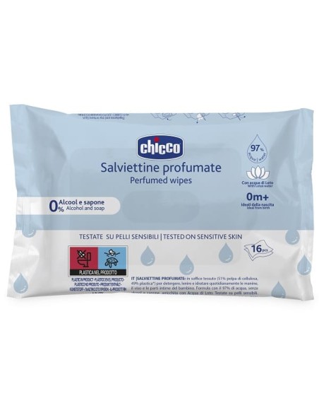 CHICCO SALVIETTE POCKET 16 PEZZI