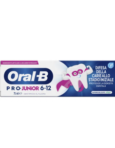 ORALB DENTIFRICIO JUNIOR 6-12 ANNI 75 ML