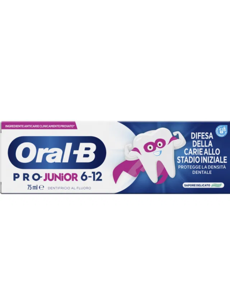ORALB DENTIFRICIO JUNIOR 6-12 ANNI 75 ML