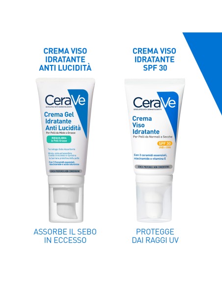 CERAVE CREMA VISO IDRATANTE MAT 52 ML