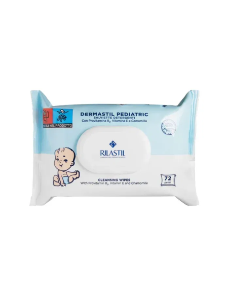 RILASTIL DERMASTIL SALVIETTE DETERGENTI NG 72 PEZZI