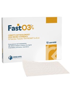 CEROTTI ANTIDOLORIFICI FASTO3 6X8CM 12 PEZZI
