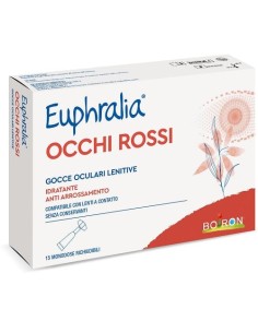 GOCCE OCULARI LENITIVE EUPHRALIA OCCHI ROSSI 15 FLACONCINI MONODOSE 0,5 ML
