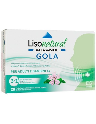 LISONATURAL ADVANCE GOLA 20 PASTIGLIE