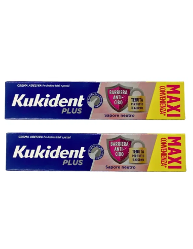 KUKIDENT BIPACCO BARRIERA ANTI CIBO NEUTRO 57 G
