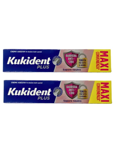 KUKIDENT BIPACCO BARRIERA ANTI CIBO NEUTRO 57 G