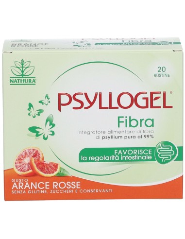 PSYLLOGEL FIBRA ARANCE ROSSE 20 BUSTINE