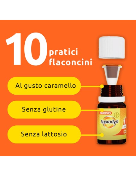 SUPRADYN RICARICA PRO B12 10 FLACONCINI