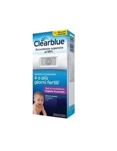 TEST DI OVULAZIONE CLEARBLUE AVANZATO 20 PEZZI