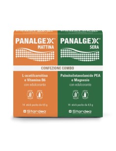 PANALGEXX MATTINA 14 STICKPACK + PANALGEXX SERA 14 STICKPACK CONFEZIONE COMBO