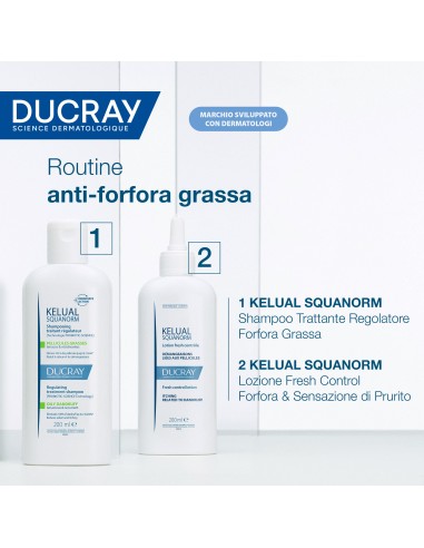 KELUAL SQUANORM SHAMPOO ANTI FORFORA GRASSA 200 ML