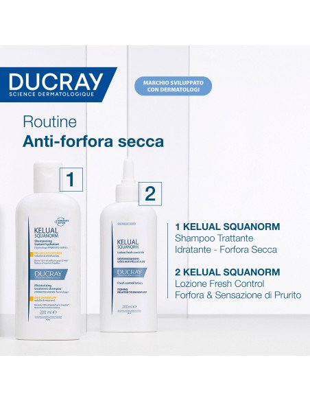 KELUAL SQUANORM SHAMPOO ANTI FORFORA SECCA 200 ML
