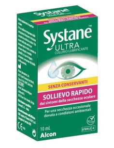 COLLIRIO LUBRIFICANTE SYSTANE ULTRA SENZA CONSERVANTI 10 ML