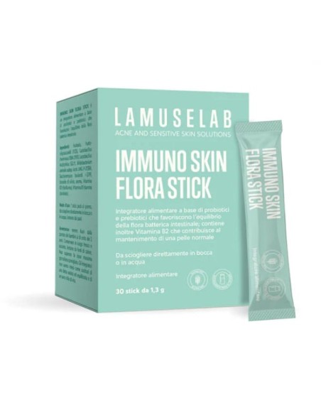 LAMUSELAB IMMUNO SKIN FLORA STICK 30 BUSTINE