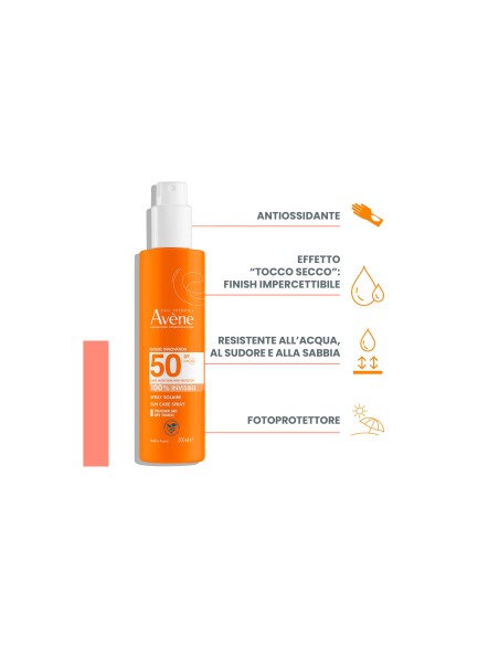 EAU THERMALE AVENE SOLARE SPRAY SPF 50 200 ML