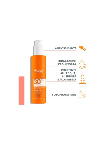 EAU THERMALE AVENE SOLARE SPRAY SPF 30 200ML NUOVO PACK