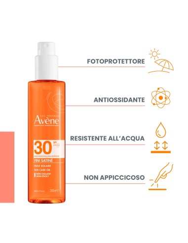 EAU THERMALE AVENE SOLARE OLIO SPF 30 200ML NUOVO PACK