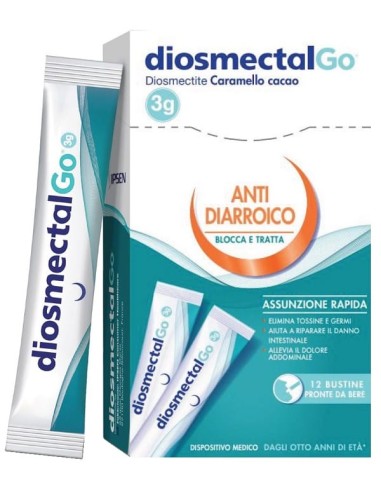 DIOSMECTALGO CARAMELLO CACAO 12 STICK