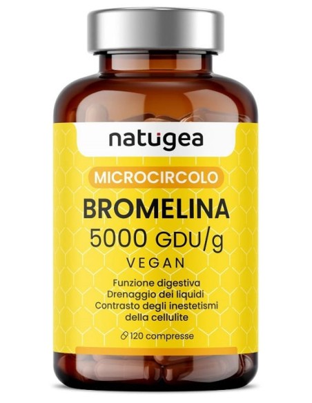 NATUGEA BROMELINA 5000 5000 GDU/G 120 COMPRESSE