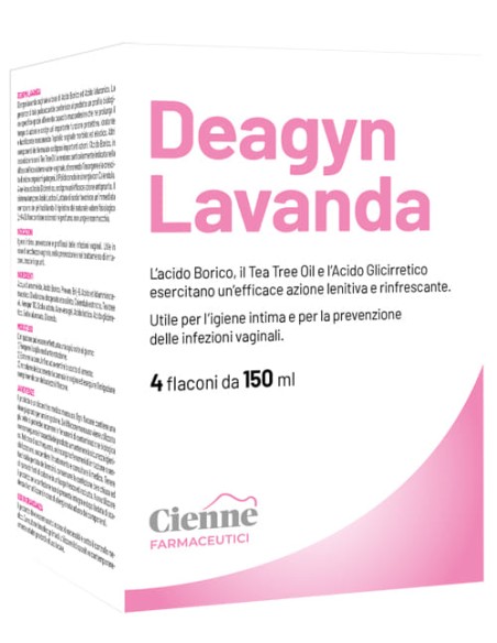 DEAGYN LAVANDA VAGINALE 4 FLACONI