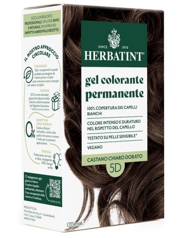 HERBATINT 5D CASTANO CHIARO DORATO 170 ML
