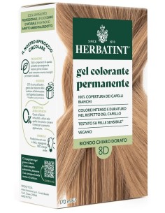 HERBATINT 8D BIONDO CHIARO DORATO 170 ML