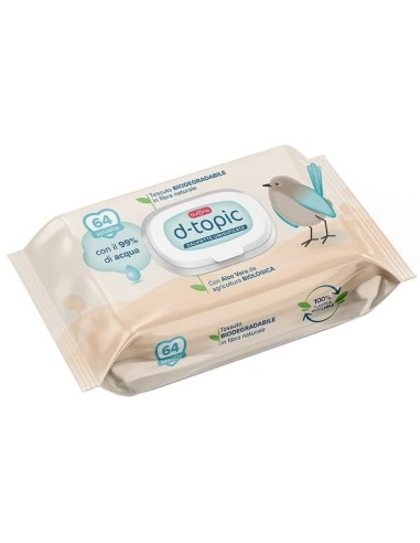 D-TOPIC SALVIETTE UMIDIFICATE 64 PEZZI