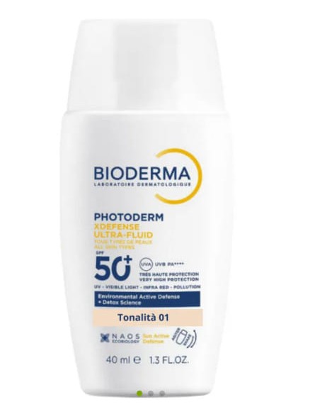 PHOTODERM XDEFENSE ULTRA-FLUID SPF50+ 01 40 ML
