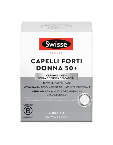 SWISSE CAPELLI FORTI DONNA 50+ 30 COMPRESSE