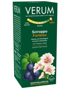 VERUM FORTELAX SCIROPPO FRUTTATO 126 G NEW