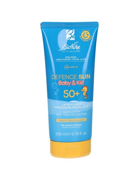 DEFENCE SUN 50+ BABY&KID LATTE FLUIDO 200 ML