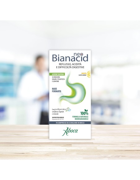 NEOBIANACID 70 COMPRESSE LIMONE