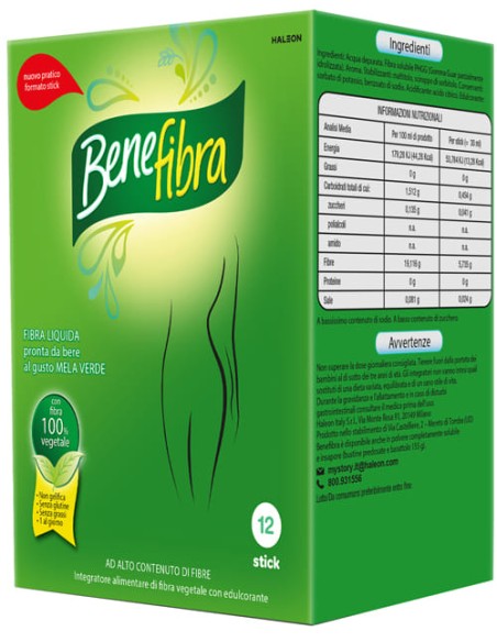 BENEFIBRA LIQUIDA 12 STICK DA 30 ML
