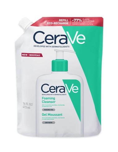 CERAVE REFILL SCHIUMA DETERGENTE 473 ML