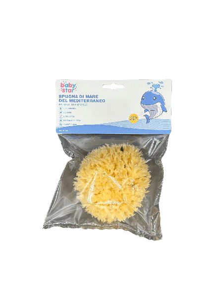 BABYSTAR SPUGNA MARE NATURALE 12 CM