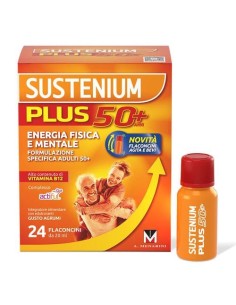 SUSTENIUM PLUS 50+ 24 FLACONCINI