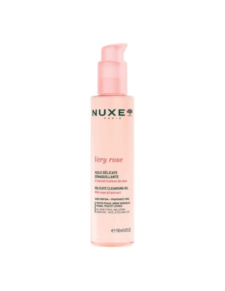NUXE VERY ROSE DELICATE CLEANSING OIL 150 ML