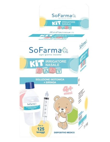 KIT IRRIGATORE NASALE BABY SOFARMAPIU'