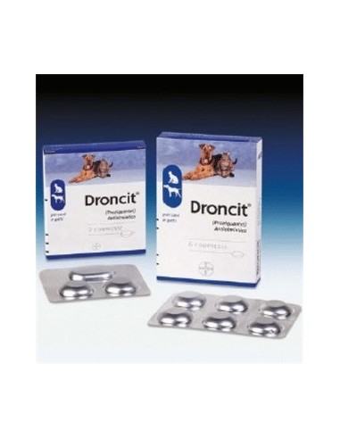 DRONCIT 2 compresse 50 mg cani gatti