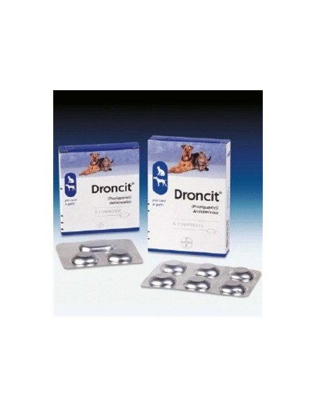 DRONCIT 2 compresse 50 mg cani gatti