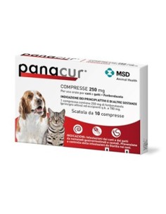 PANACUR 10 compresse 250 mg cani/gatti
