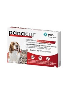 PANACUR FORTE 10 compresse 500 mg