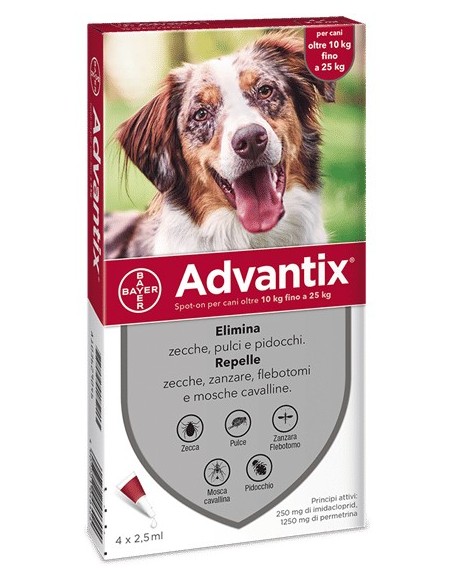 ADVANTIX SPOT ON*4PIP 10-25KG