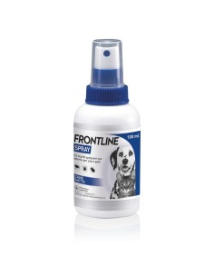Frontline Spray 100ml, Protegge Cani, Gatti e Cuccioli dal Secondo Giorno di Vita Da Pulci, Zecche E Pidocchi