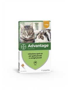 ADVANTAGE 4 pipette 0,4 ml spot-on